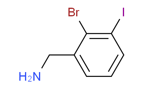 CAS No. 1261448-43-4, (2-Bromo-3-iodophenyl)methanamine