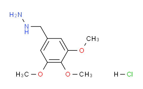 CAS No. 3903-97-7, (3,4,5-Trimethoxybenzyl)hydrazine hydrochloride