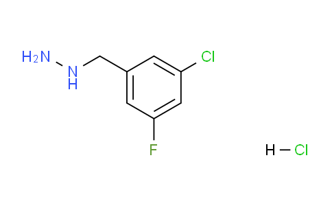 CAS No. 2137655-30-0, (3-Chloro-5-fluorobenzyl)hydrazine hydrochloride
