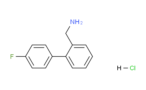 CAS No. 1189729-43-8, (4'-Fluoro-[1,1'-biphenyl]-2-yl)methanamine hydrochloride