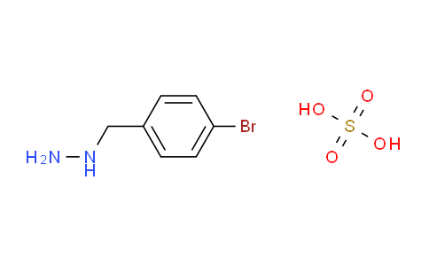 CAS No. 21599-64-4, (4-Bromobenzyl)hydrazine sulfate