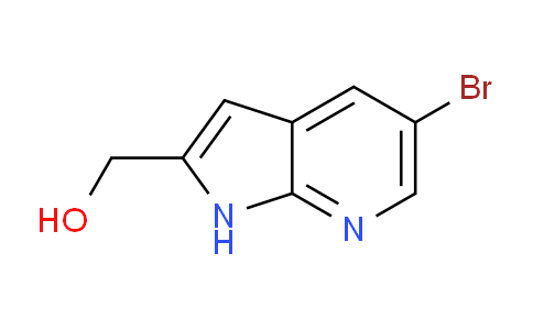 CAS No. 1662706-59-3, (5-Bromo-1H-pyrrolo[2,3-b]pyridin-2-yl)methanol