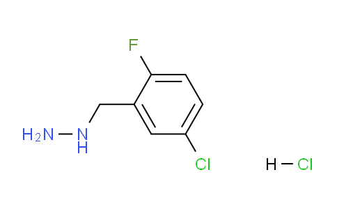 CAS No. 1379462-59-5, (5-Chloro-2-fluorobenzyl)hydrazine hydrochloride