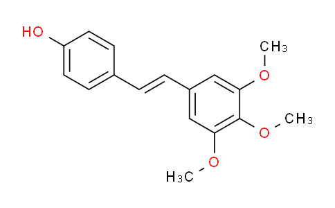 CAS No. 116519-00-7, (E)-4-(3,4,5-Trimethoxystyryl)phenol
