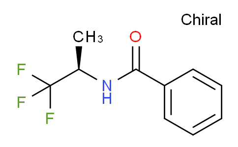 CAS No. 1998156-24-3, (R)-N-(1,1,1-Trifluoropropan-2-yl)benzamide