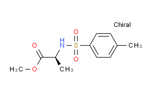 CAS No. 59724-69-5, (S)-Methyl 2-(4-methylphenylsulfonamido)propanoate