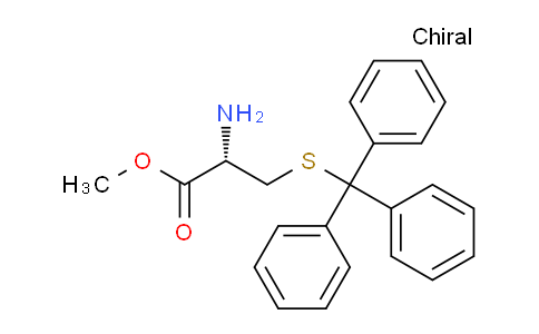 CAS No. 115545-85-2, (S)-Methyl 2-amino-3-(tritylthio)propanoate