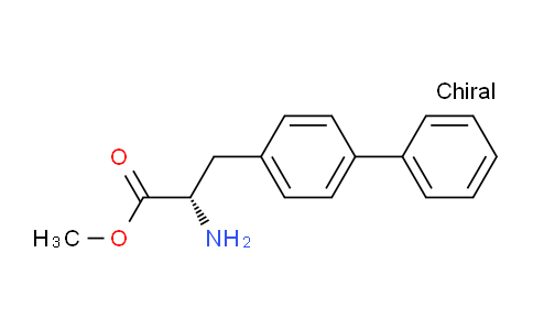 CAS No. 139040-51-0, (S)-Methyl 3-([1,1'-biphenyl]-4-yl)-2-aminopropanoate