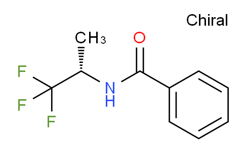CAS No. 881426-13-7, (S)-N-(1,1,1-Trifluoropropan-2-yl)benzamide