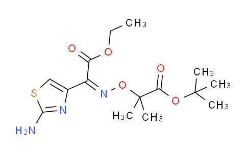 CAS No. 86299-46-9, (Z)-tert-Butyl 2-(((1-(2-aminothiazol-4-yl)-2-ethoxy-2-oxoethylidene)amino)oxy)-2-methylpropanoate
