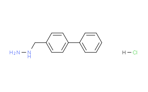 CAS No. 75333-07-2, ([1,1'-Biphenyl]-4-ylmethyl)hydrazine hydrochloride