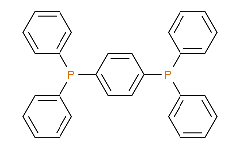 CAS No. 1179-06-2, 1,4-Bis(diphenylphosphanyl)benzene