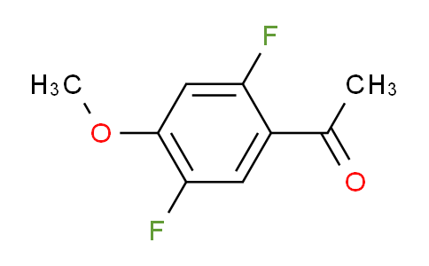 CAS No. 1010800-85-7, 1-(2,5-Difluoro-4-methoxyphenyl)ethanone