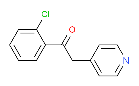 CAS No. 216076-11-8, 1-(2-Chlorophenyl)-2-(pyridin-4-yl)ethanone