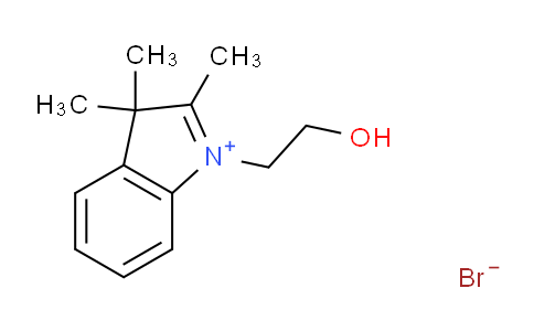 CAS No. 29636-94-0, 1-(2-Hydroxyethyl)-2,3,3-trimethyl-3H-indol-1-ium bromide