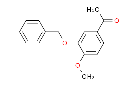 CAS No. 23428-77-5, 1-(3-(Benzyloxy)-4-methoxyphenyl)ethanone