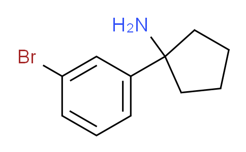 CAS No. 1097826-42-0, 1-(3-Bromophenyl)cyclopentanamine