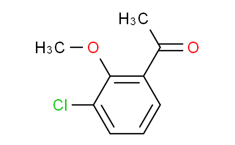 CAS No. 99585-09-8, 1-(3-Chloro-2-methoxyphenyl)ethanone