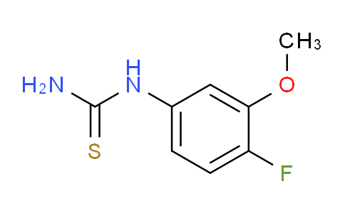 CAS No. 1237759-54-4, 1-(4-Fluoro-3-methoxyphenyl)thiourea