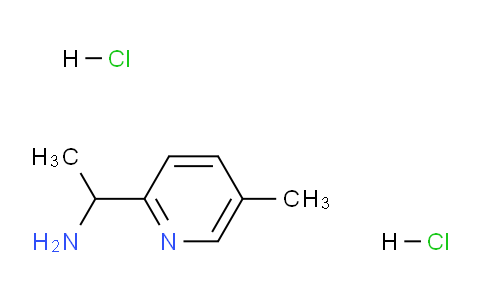 CAS No. 1187931-95-8, 1-(5-Methylpyridin-2-yl)ethanamine dihydrochloride