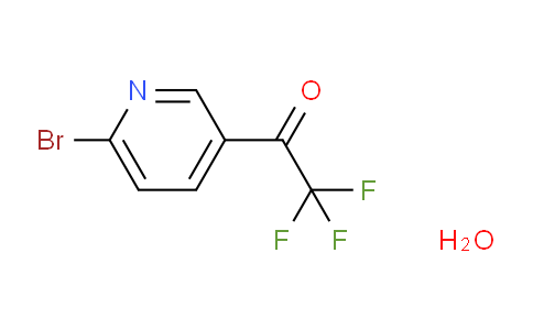 CAS No. 1956366-86-1, 1-(6-Bromopyridin-3-yl)-2,2,2-trifluoroethanone hydrate