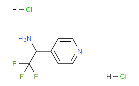 CAS No. 2153472-94-5, 2,2,2-Trifluoro-1-(pyridin-4-yl)ethanamine dihydrochloride