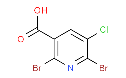 CAS No. 55304-86-4, 2,6-Dibromo-5-chloronicotinic acid