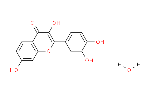 CAS No. 1174865-69-0, 2-(3,4-Dihydroxyphenyl)-3,7-dihydroxy-4H-chromen-4-one hydrate