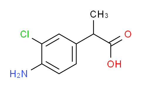 CAS No. 36802-69-4, 2-(4-Amino-3-chlorophenyl)propanoic acid