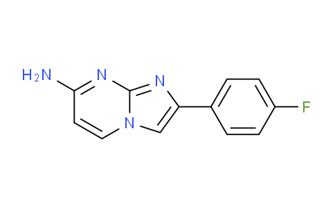 CAS No. 1335299-39-2, 2-(4-Fluorophenyl)imidazo[1,2-a]pyrimidin-7-amine