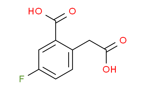 CAS No. 583880-95-9, 2-(Carboxymethyl)-5-fluorobenzoic acid