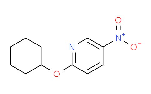 CAS No. 85003-00-5, 2-(Cyclohexyloxy)-5-nitropyridine