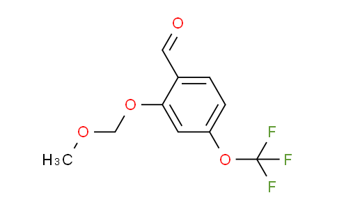 CAS No. 1321963-79-4, 2-(Methoxymethoxy)-4-(trifluoromethoxy)benzaldehyde