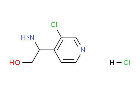CAS No. 1956389-98-2, 2-Amino-2-(3-chloropyridin-4-yl)ethanol hydrochloride