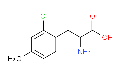 CAS No. 1270310-78-5, 2-Amino-3-(2-chloro-4-methylphenyl)propanoic acid