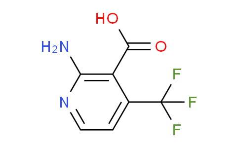 CAS No. 1227489-68-0, 2-Amino-4-(trifluoromethyl)nicotinic acid