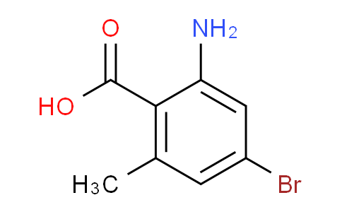 CAS No. 1191076-36-4, 2-Amino-4-bromo-6-methylbenzoic acid