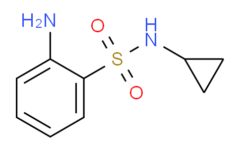CAS No. 443987-16-4, 2-Amino-N-cyclopropylbenzenesulfonamide