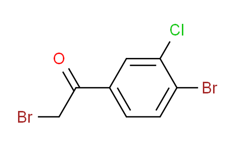 CAS No. 87427-57-4, 2-Bromo-1-(4-bromo-3-chlorophenyl)ethanone