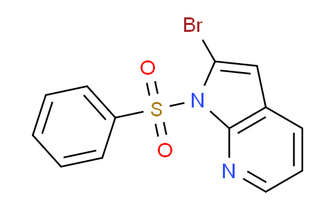 CAS No. 1227271-03-5, 2-Bromo-1-(phenylsulfonyl)-1H-pyrrolo[2,3-b]pyridine