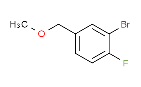 CAS No. 887268-22-6, 2-Bromo-1-fluoro-4-(methoxymethyl)benzene