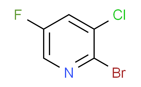 CAS No. 1214326-94-9, 2-Bromo-3-chloro-5-fluoropyridine
