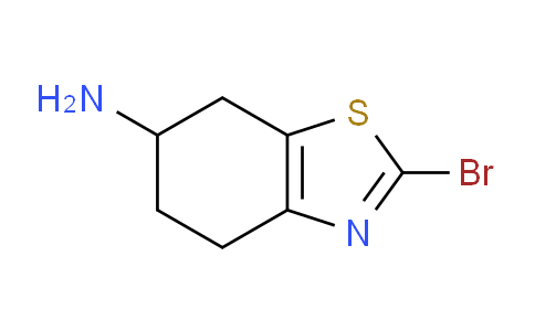 CAS No. 1379295-90-5, 2-Bromo-4,5,6,7-tetrahydrobenzo[d]thiazol-6-amine