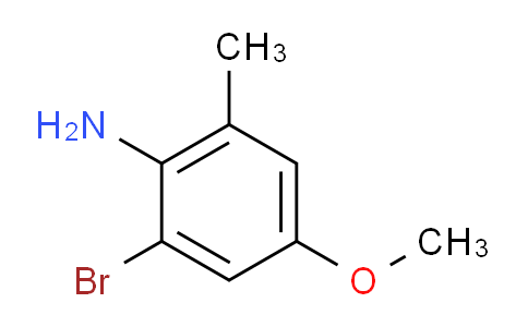 CAS No. 1100394-71-5, 2-Bromo-4-methoxy-6-methylaniline