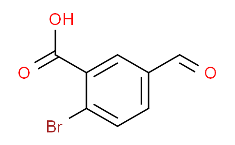 CAS No. 1289007-84-6, 2-Bromo-5-formylbenzoic acid