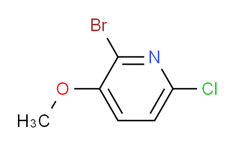 CAS No. 1256819-37-0, 2-Bromo-6-chloro-3-methoxypyridine