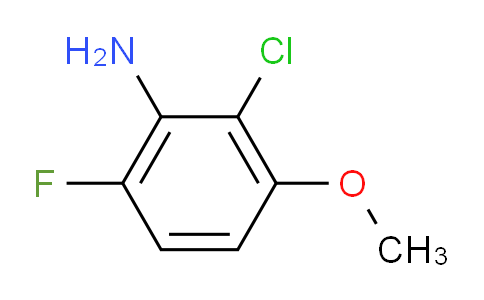 CAS No. 1017777-58-0, 2-Chloro-6-fluoro-3-methoxyaniline