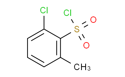 CAS No. 25300-37-2, 2-Chloro-6-methylbenzene-1-sulfonyl chloride