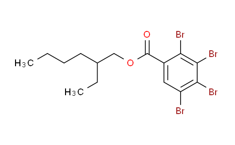 CAS No. 183658-27-7, 2-Ethylhexyl 2,3,4,5-tetrabromobenzoate