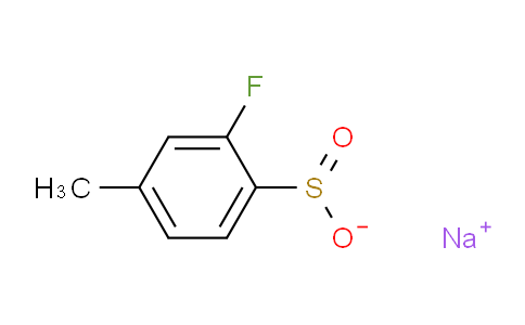 CAS No. 1233501-71-7, 2-Fluoro-4-methylbenzenesulfinic acid sodium salt
